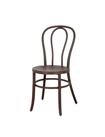 Chocolate Brown Bentwood Chair
