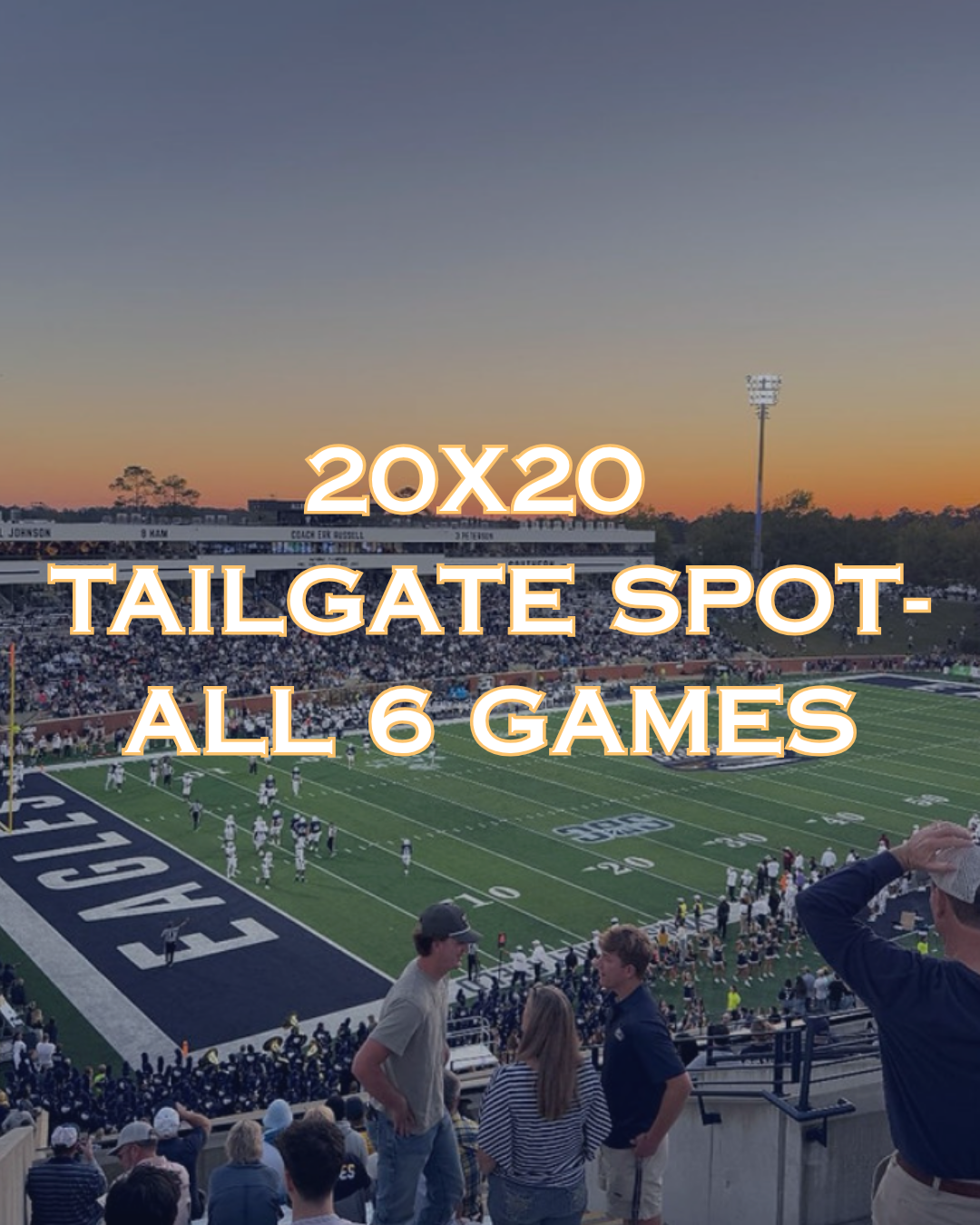 20×20 Tailgate – All 6 Games