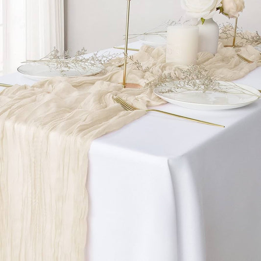 Ivory Table Runner