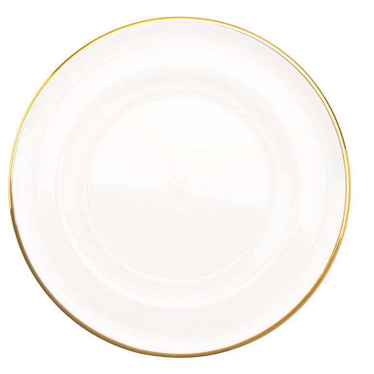 Gold Rim Charger