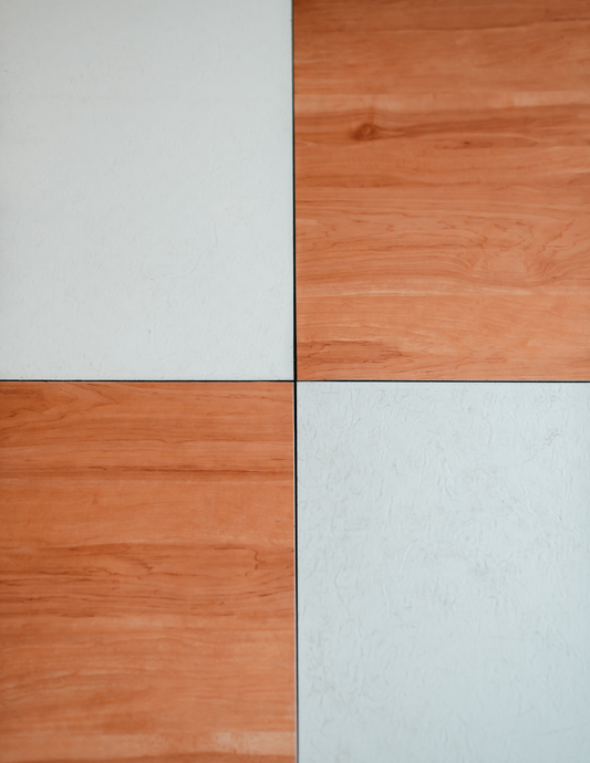 Light Maple and White Dance Floor