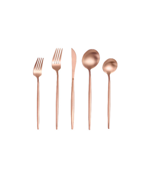 Rose Gold Silverware