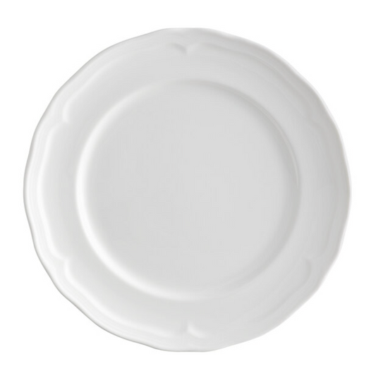 White Porcelain 8.5" Salad Plate