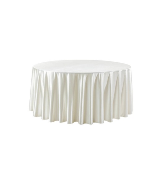 Satin Round Tablecloth