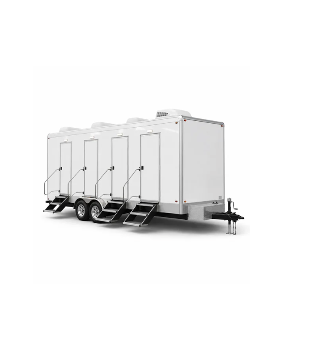 4 Stall Bathroom Trailer
