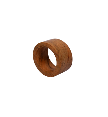 Wooden Napkin Rings- Set of 8