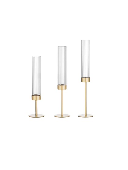 Gold Candle Holder