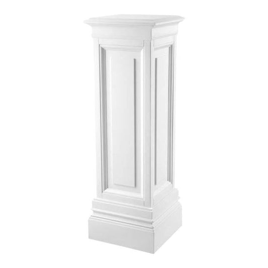 White Wooden Column